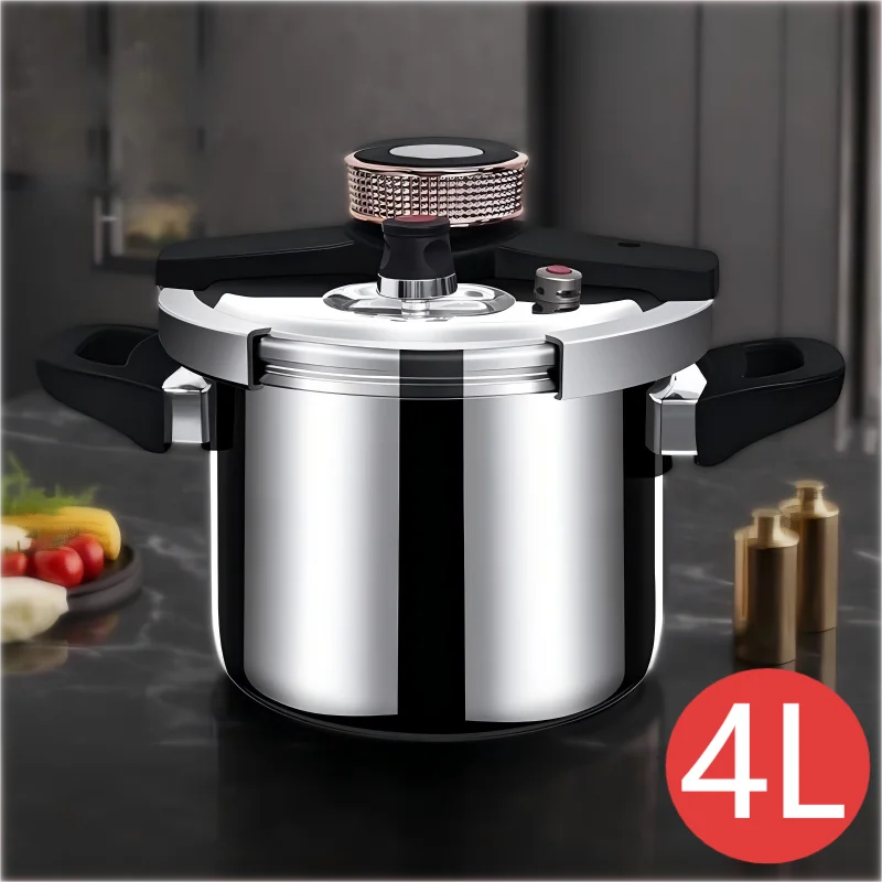 Pressure Canner 304 Stainless Steel Pressure Cooker One-Hand