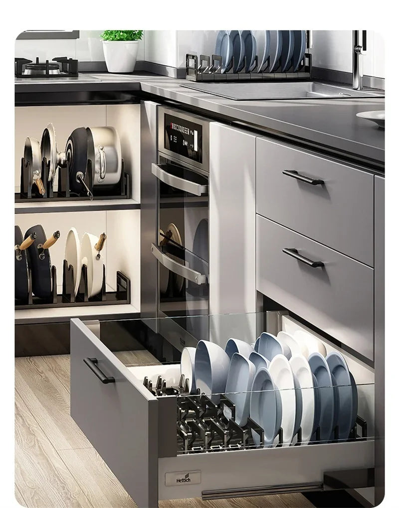 Bowl Dish Rack Cabinet Drawer Storage Rack Plate