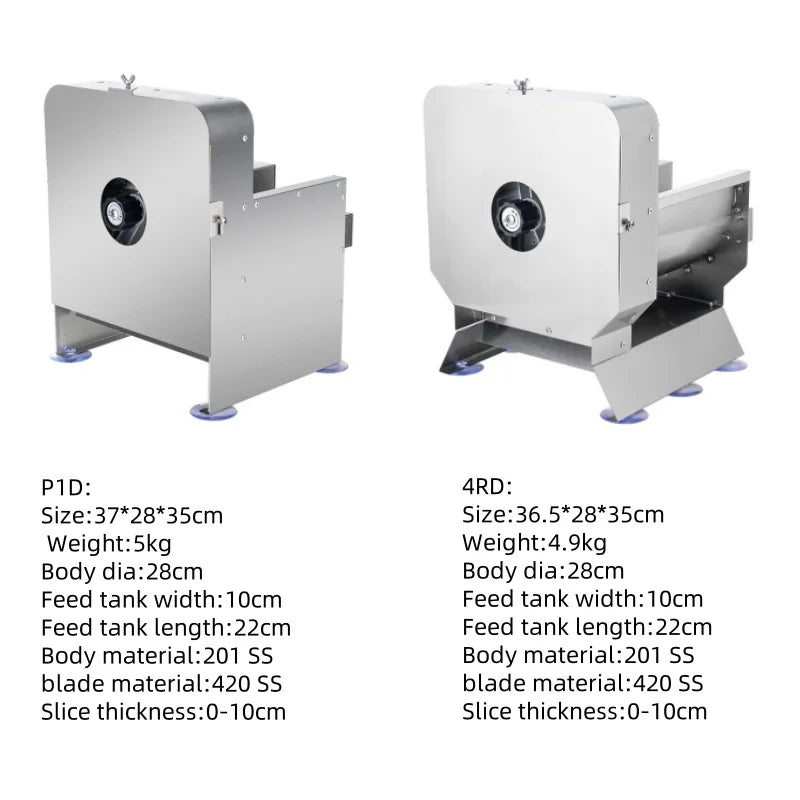 Commercial Vegetable Fruit Multi-Function Slicer Electric