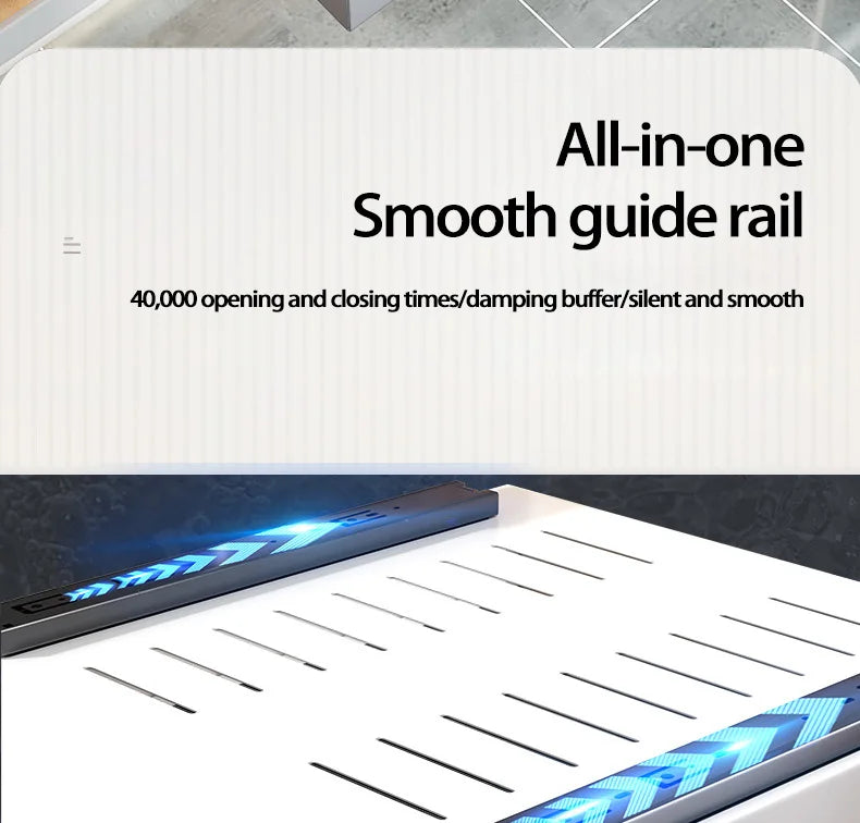 Under-Sink Cabinet Drawer Slide Pull-Out Draining Shelf