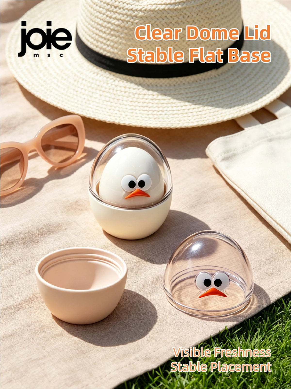 Joie Egg Holder 2pcs Shatter Proof Egg Case