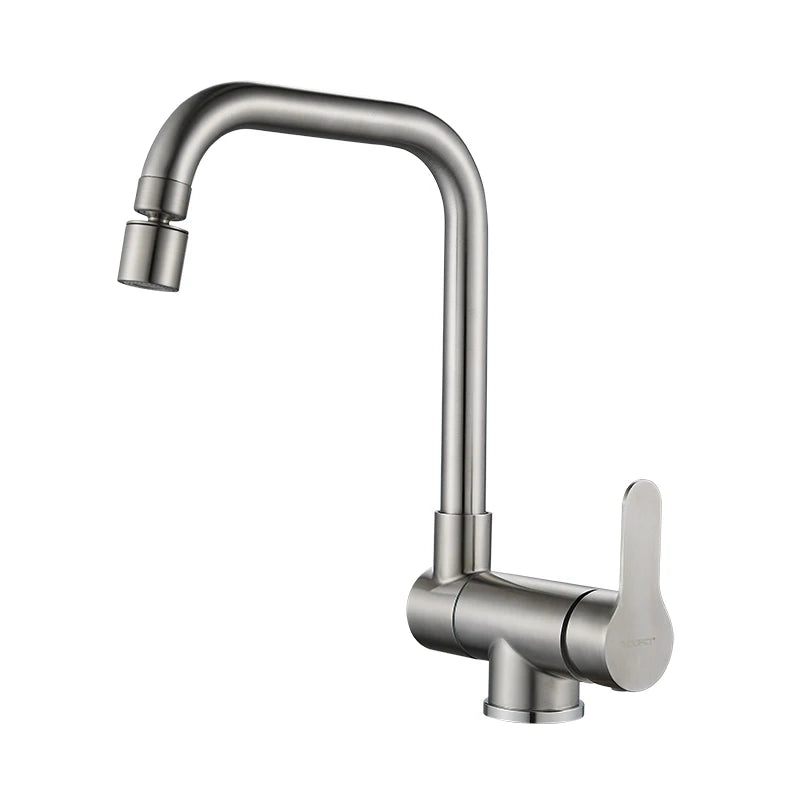 Window Front Faucet 360 Foldable Mixer Tap Spray
