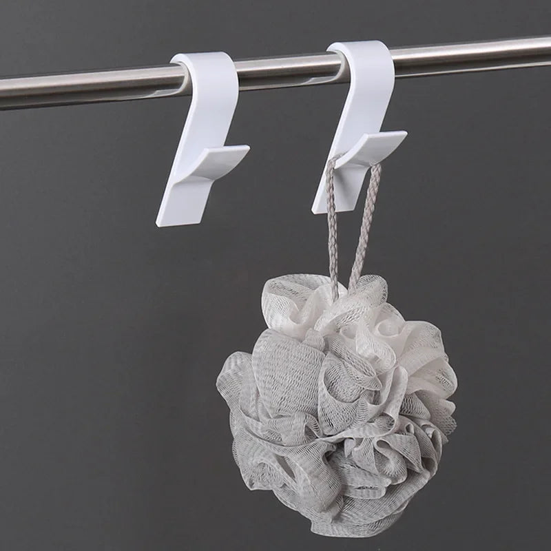1/40pcs Bathroom Hanger Clips Heated Towel Radiator Rail