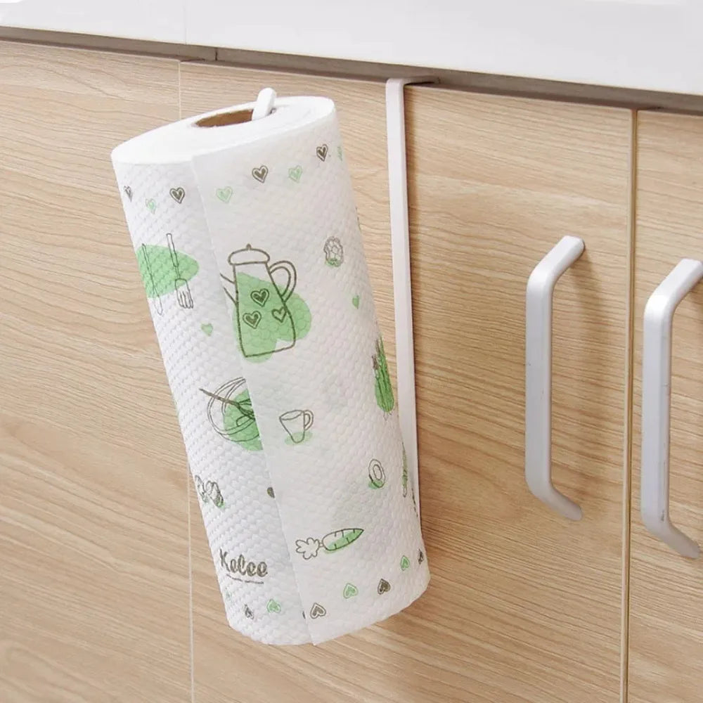 Space Saving Under Cabinet Paper Towel Holder No