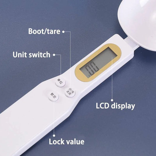 Digital Measuring Spoon 500g 5g Lcd Electronic Scale