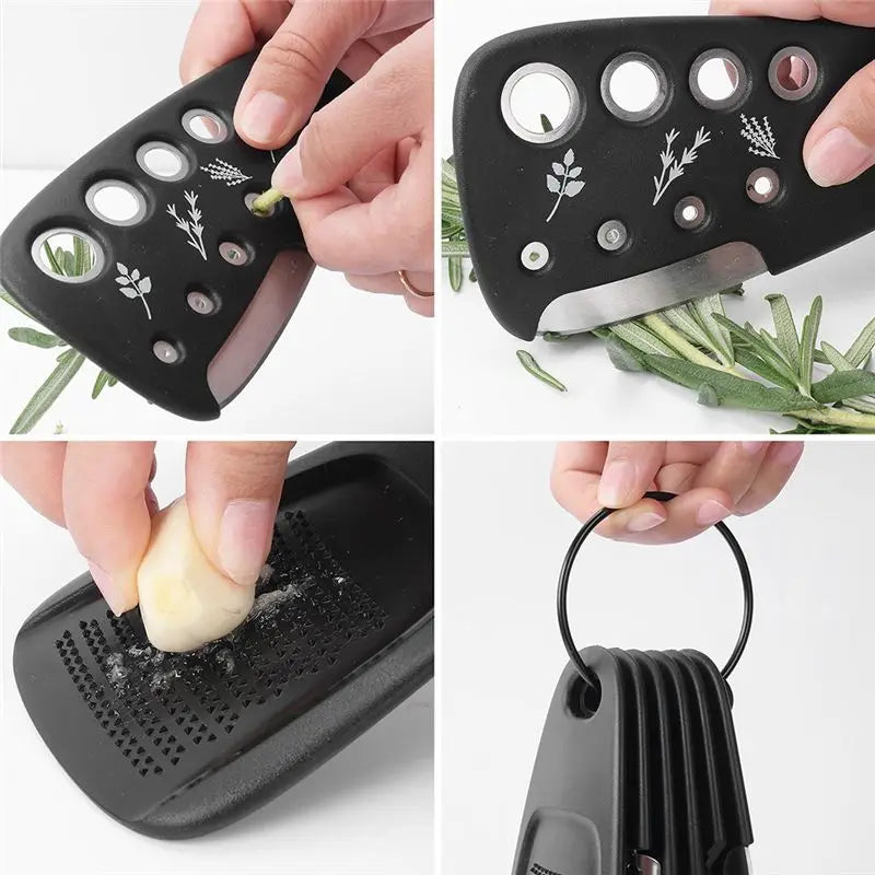 A36t-Kitchen Space Saving Cheese Grater Bottle Opener Fruit