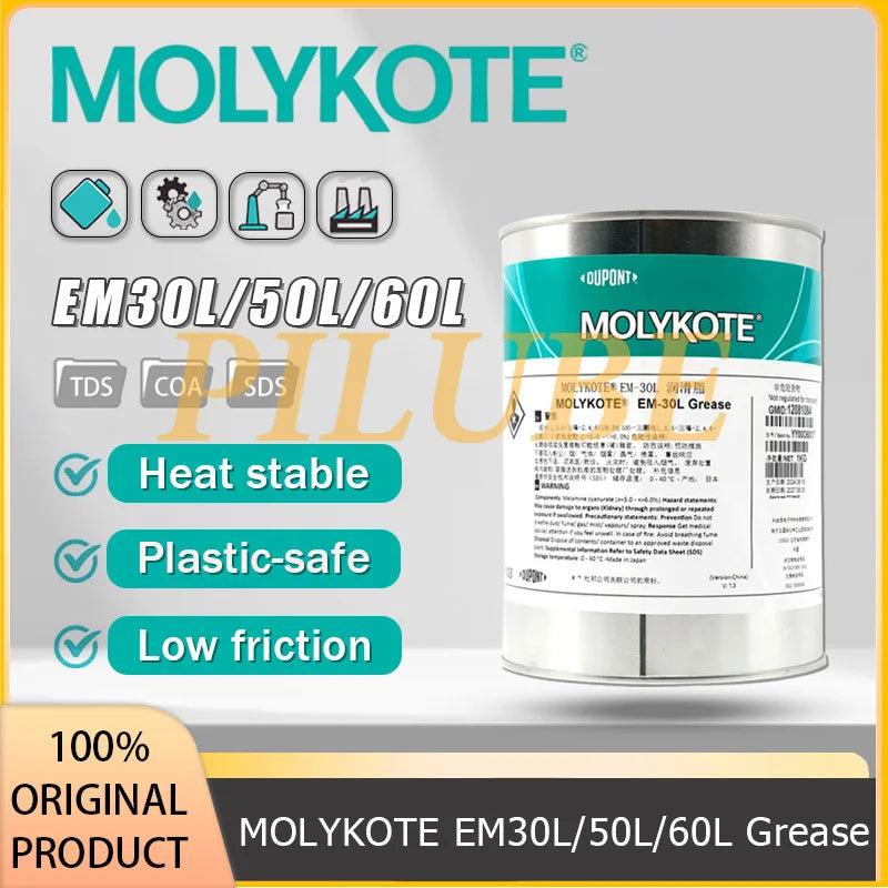 Molykote Em30l Em50l1kg Synthetic Lubricant Grease Low Friction