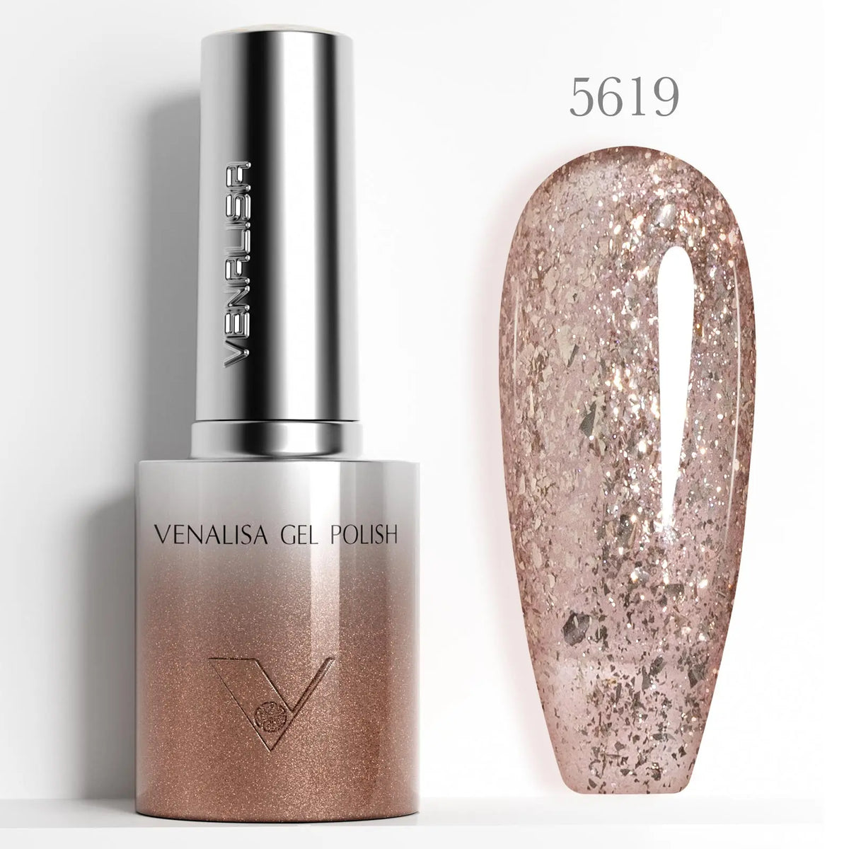 Round Brush Venalisa 1pc 10ml Nail Gel Polish