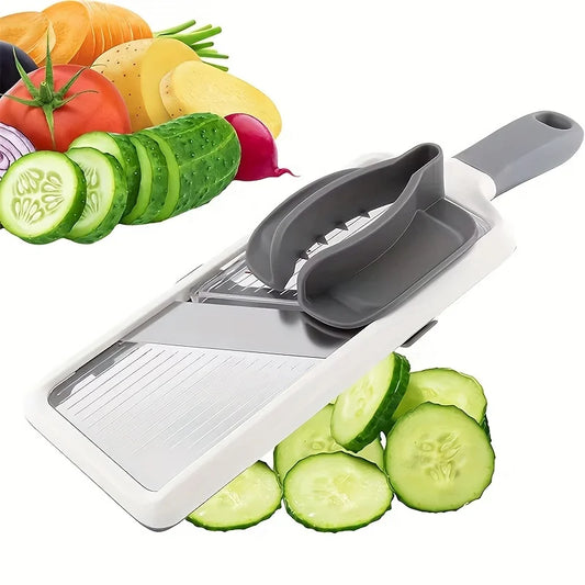 Handheld Vegetable Slicer Adjustable Stainless Steel Blade