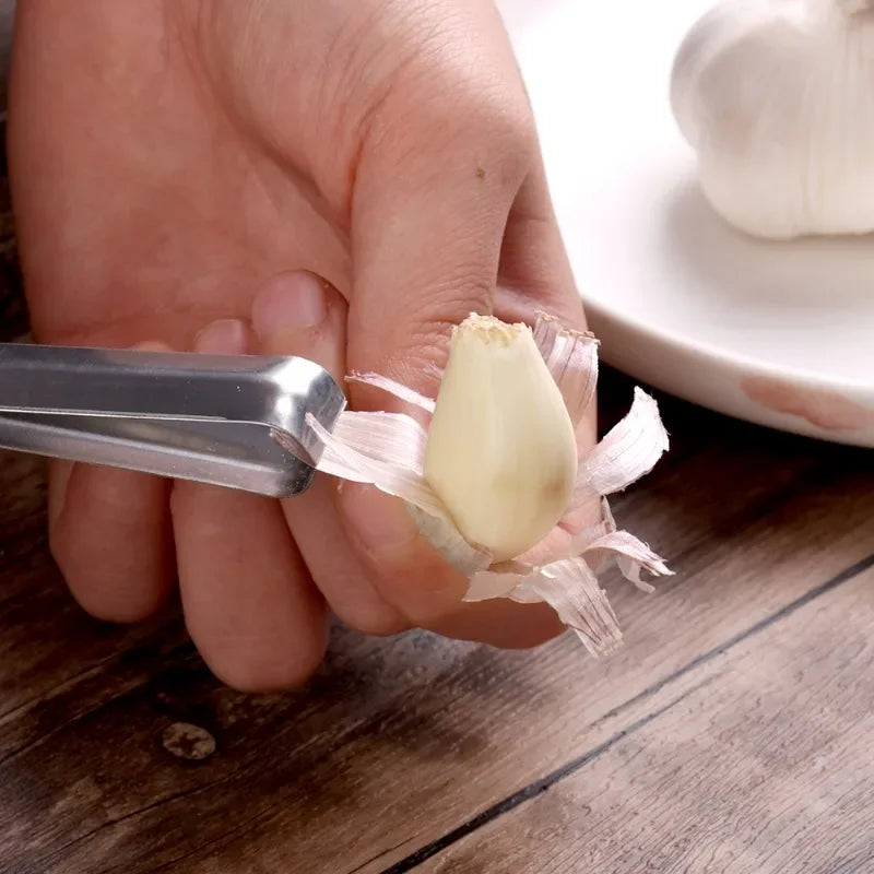 5/1pcs Garlic Peeling Stainless Steel Peeling Garlic Clips