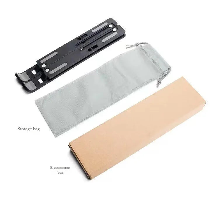 Laptop Stand Foldable Cooling Rack Height Increasing Tray