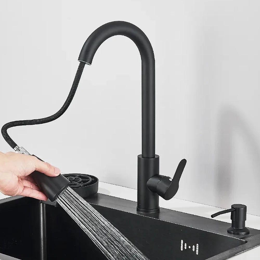 Stainless Steel Sink Large Integrated Faucet Sink Dish