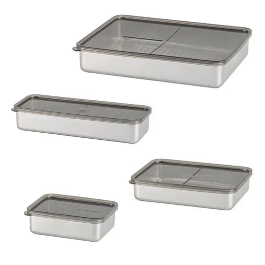 G6kf Stackable Meal Prep Boxes Stainless Steel Container