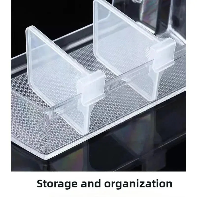Efficient Refrigerator Organizer Shelf Storage Dividers Eggs