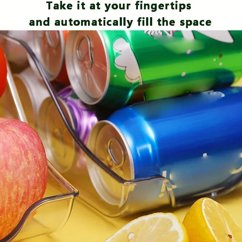 Refrigerator Storage Box Fridge Organizer Storage Cans Soda