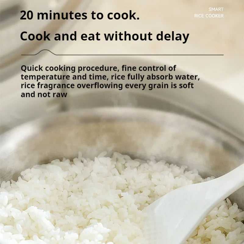 German Zemkon 5l Electric Rice Cooker Stainless Steel