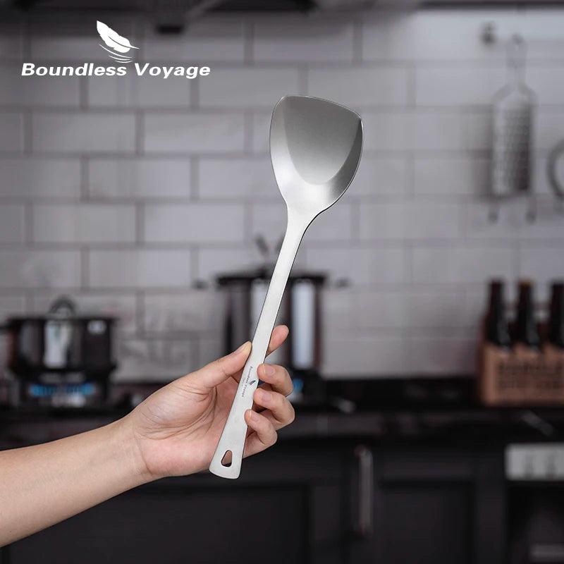 Boundless Voyage Titanium Spatula Ultralight Food Turner