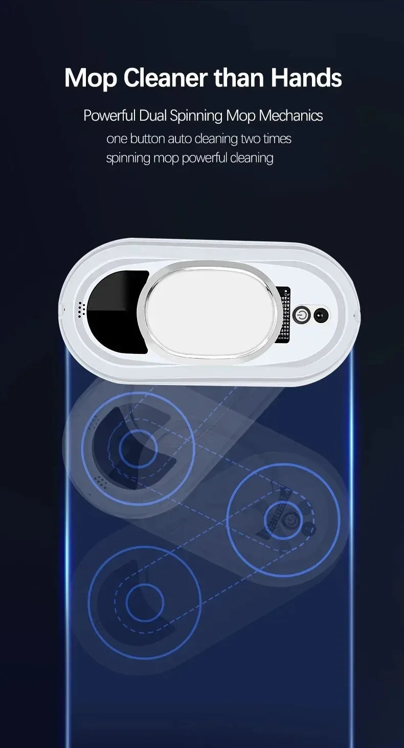 Window Cleaning Intelligent Robot Electric Glass Cleaner Remote