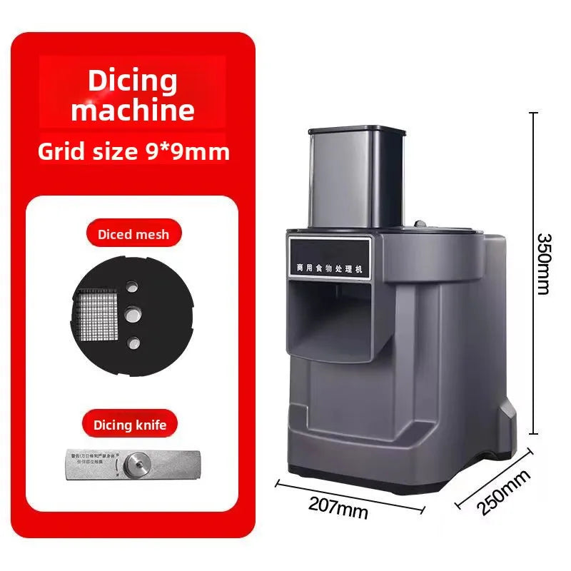 110v/220v Commercial Vegetable Cutter In Automatic Electric