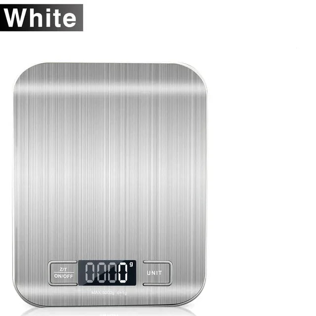 Digital Scale Stainless Steel Platform - 5/10kg Lcd
