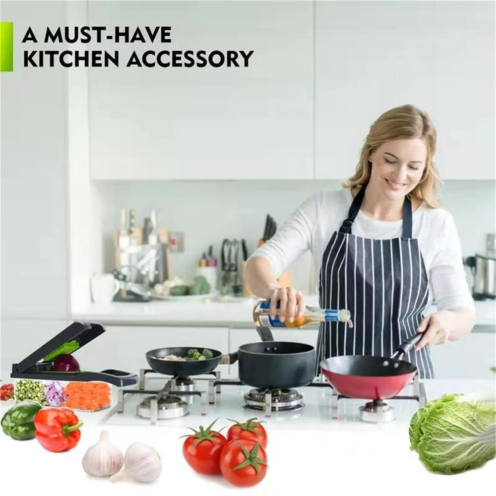 Vegetable Cutter Dicing Blades Slicer Shredder Fruit Peeler