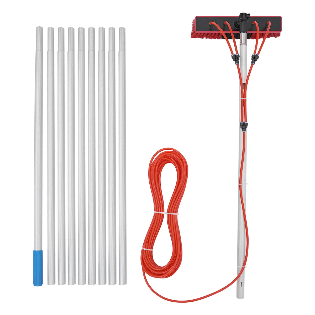 Window Cleaning System Cleaning Brush & Pole Cleaning