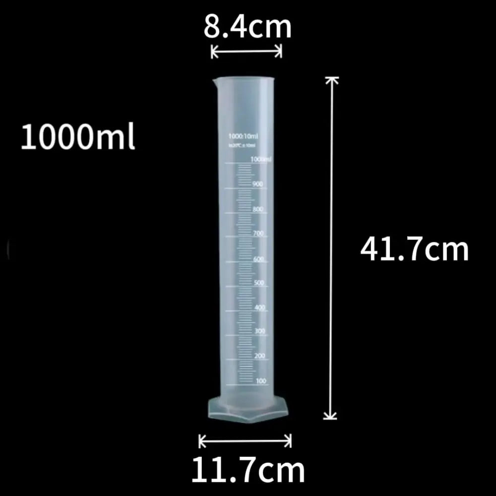 Transparents Graduated Cylinder Professional Sturdy Measuring
