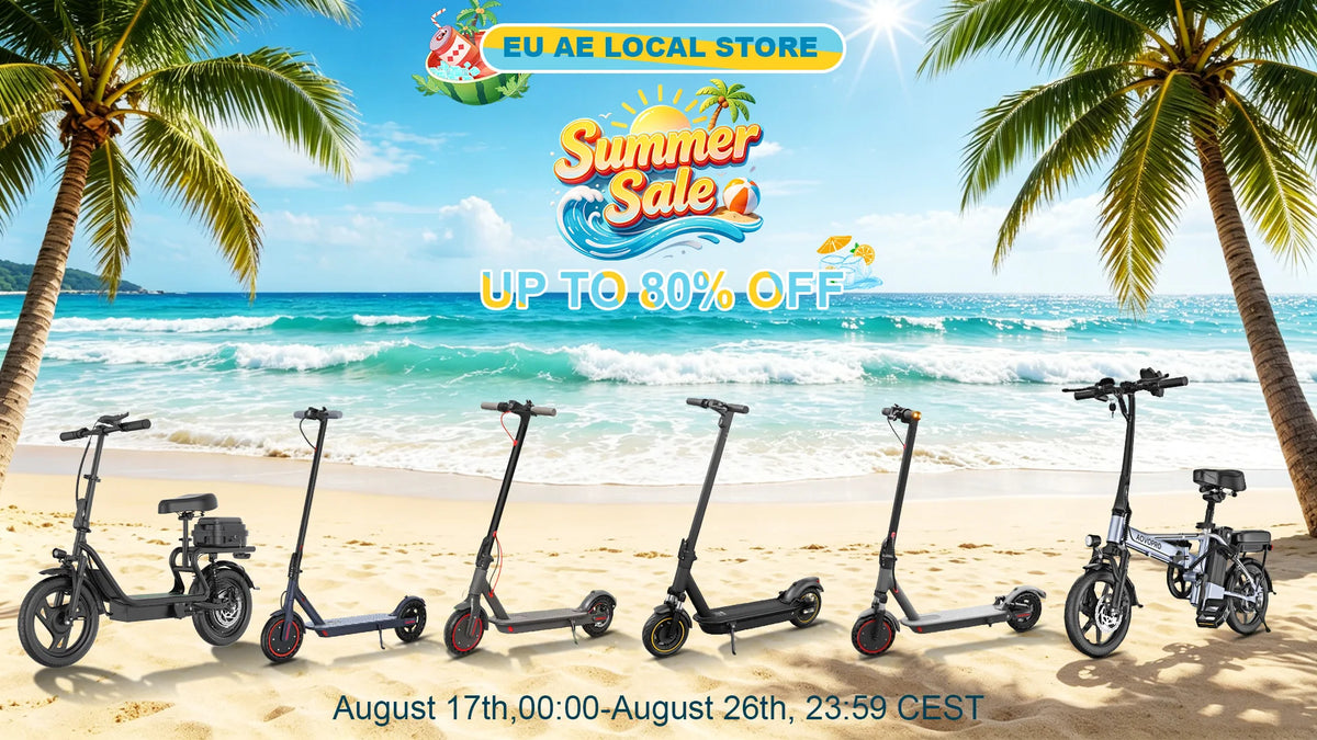 Dual Brake Electric Scooter Seat Storage Bag 350w