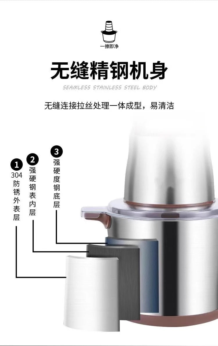 Meat Grinder Electric Multi-Function Commercial Large-Capacity