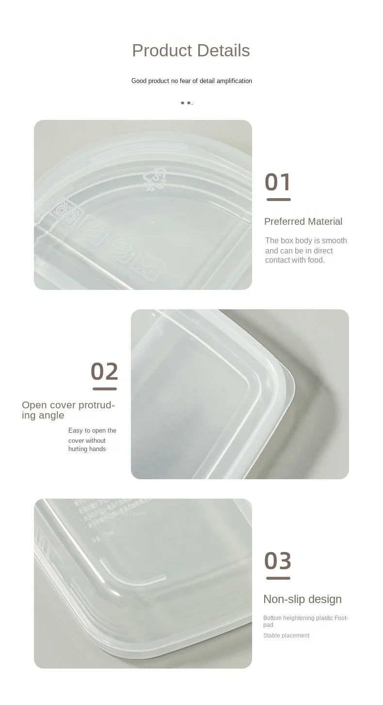 Refrigerator Food Storage Containers Sealed Box Freezer Seal