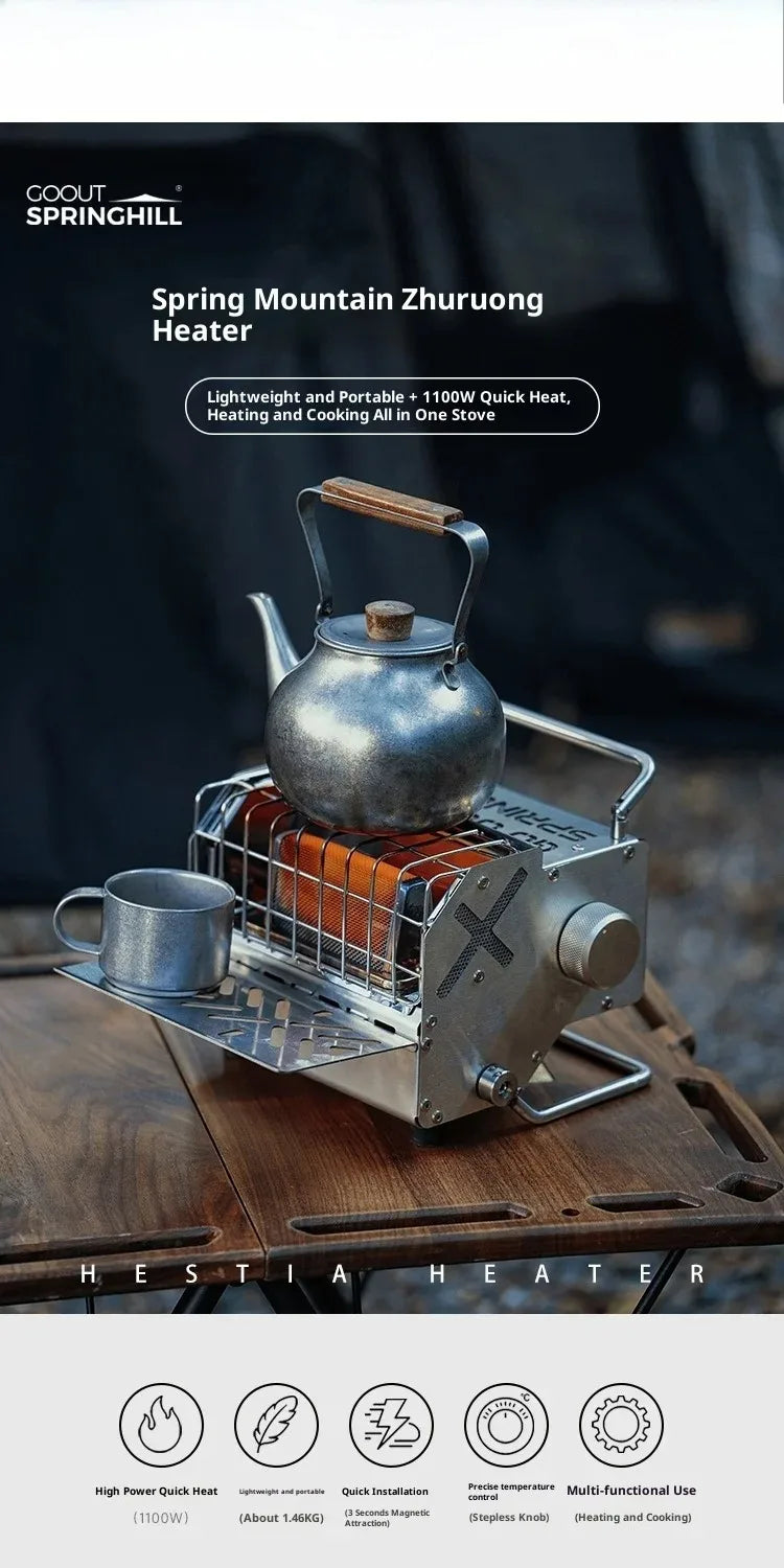 Goout Stringhill Heater Outdoor Car Gas Stove Fishing