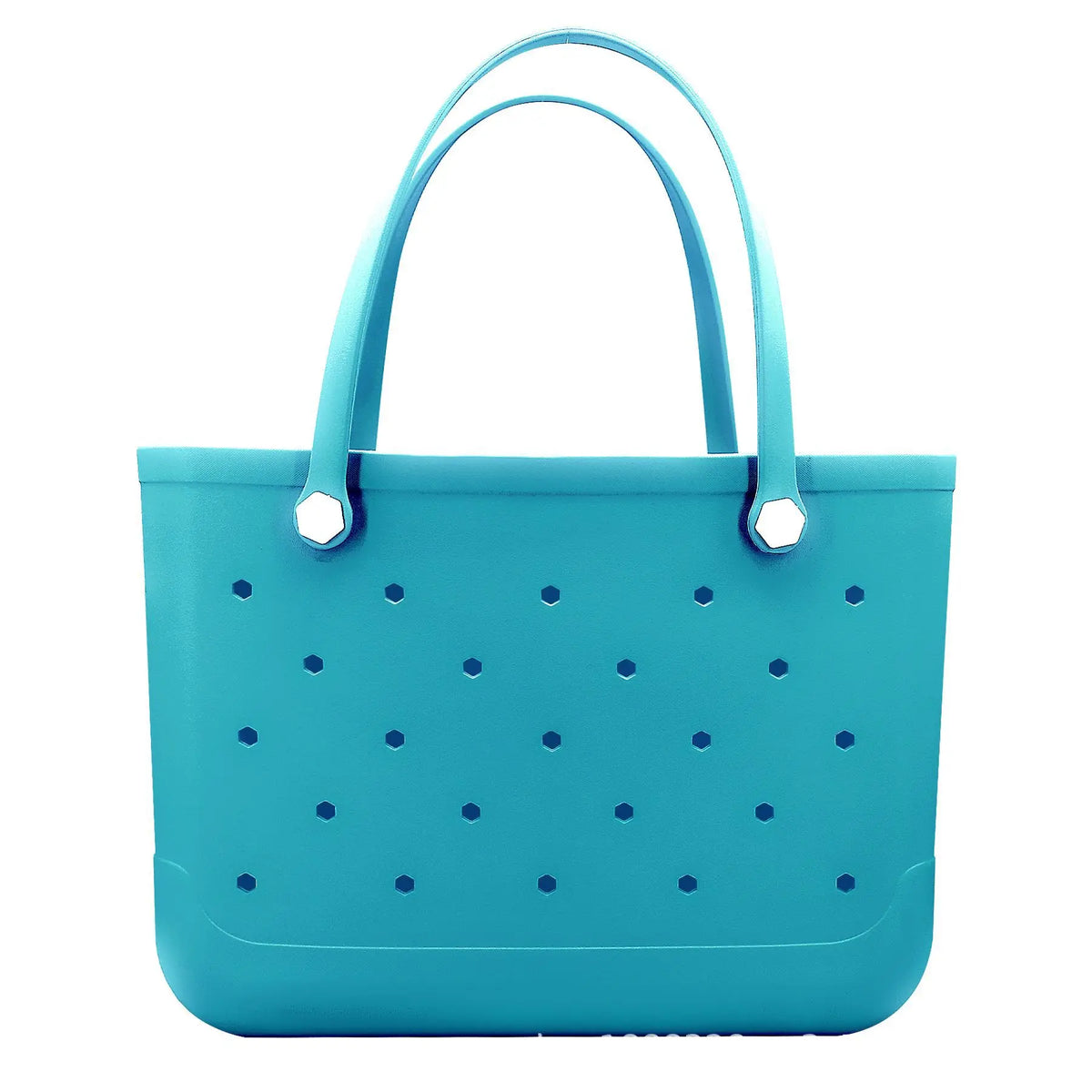 Durable Waterproof Eva Beach Bag Hole Pattern Handheld