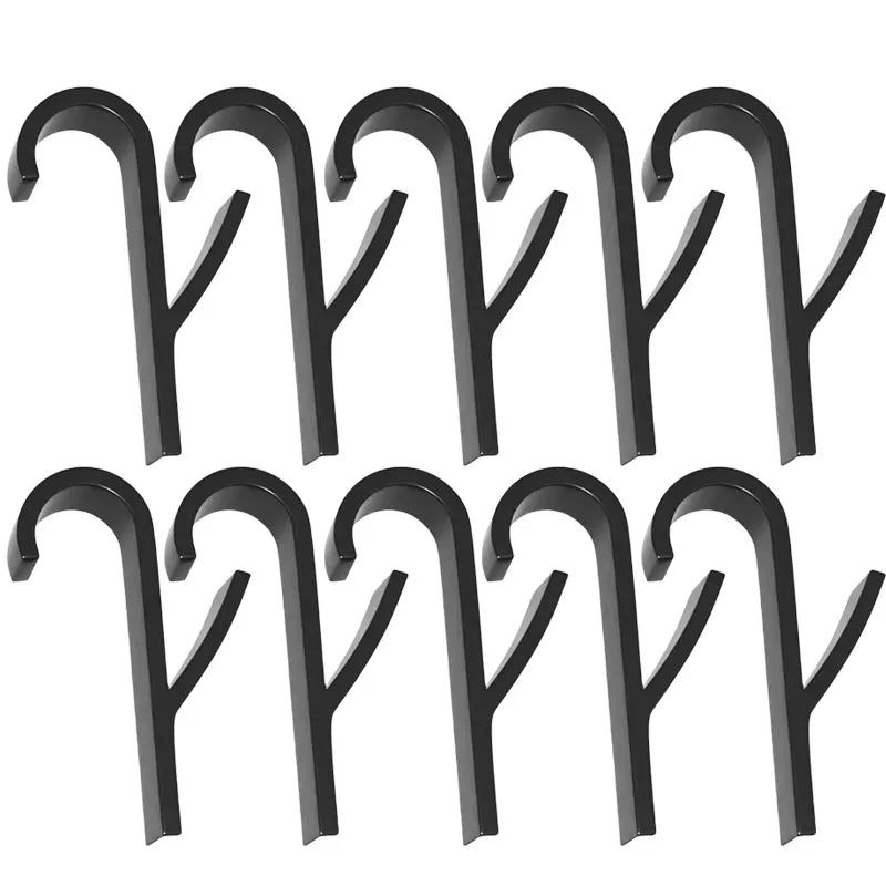 1/40pcs Bathroom Hanger Clips Heated Towel Radiator Rail