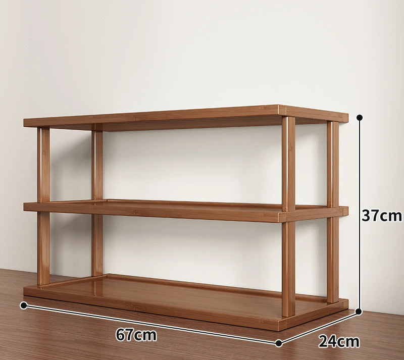 Multi-Layer Desktop Storage Rack Office Cup Holder Desk