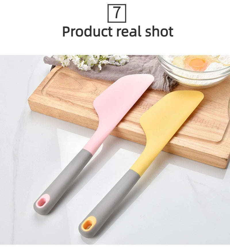 Silicone Spatula Heat Resistant Non-Stick Turner Spatula Baking