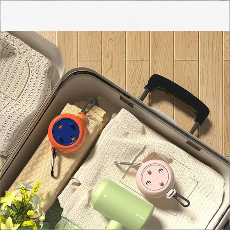 1pcs Retractable Clothes Drying Rack Rope Outdoor Clothesline