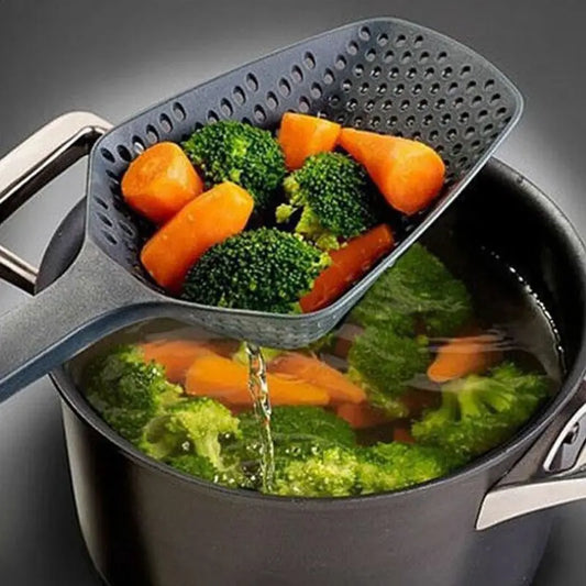 Strainer Spoon Large Funnel Fried Food Strainer Vegetable
