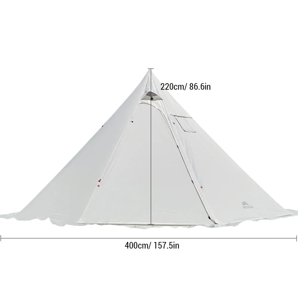 4-6 People Tipi Tent Stove Jack 400pro Camping