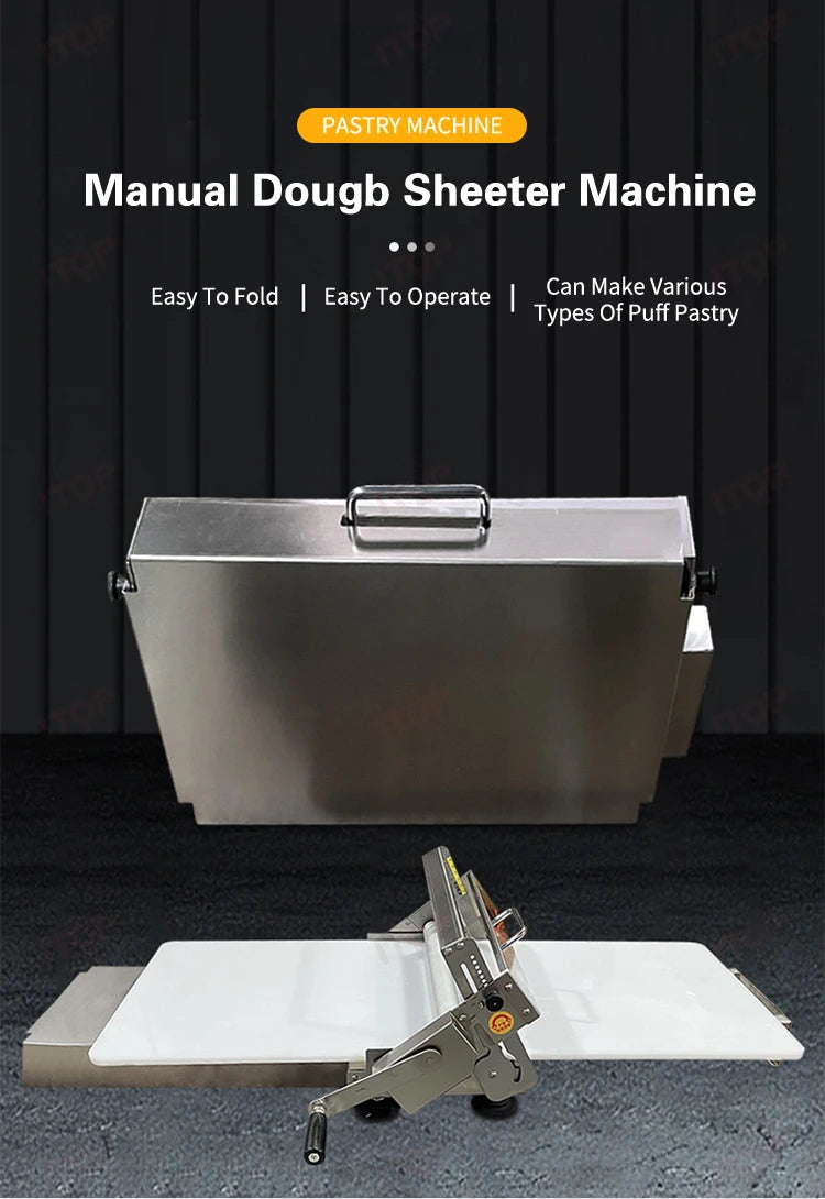 Commercial Pastry Machine Dough Sheeter Puff Pastry Maker