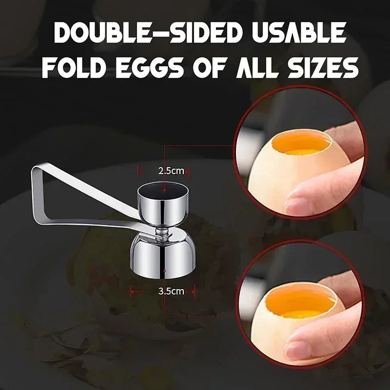 304 Stainless Steel Egg Opener Double-Headed Shell Opener