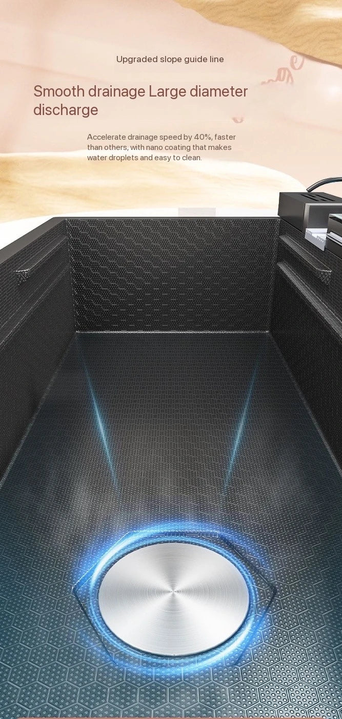 Integrated Waterfall Sink Honeycomb Technology Large Digitial
