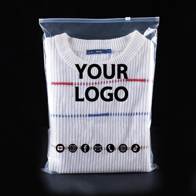 Enterprise Custom Frosted Matte Zipper Bag Product Storage