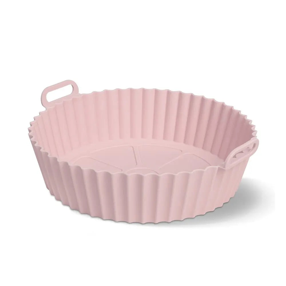 Silicone Mat Round Airfryer Inserts Heat Resistant Baking