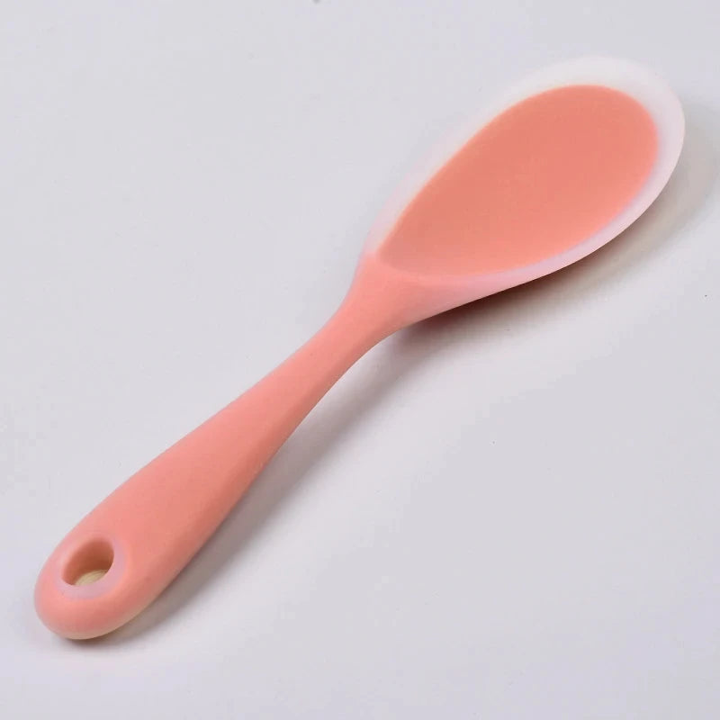 Colorful Silicone Rice Spoon Non-Stick Cooking Spoons Sushi