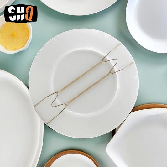 4/5/6/7/8/10/12/14/16 Inch Plate Dish Hangers Holder W-Shaped