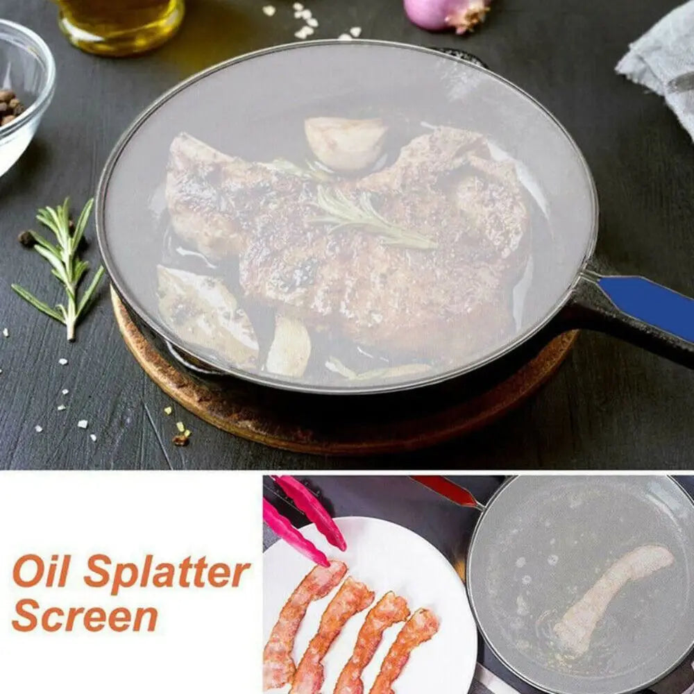 Grease Splatter Screen Guards Mesh Anti Splatter Guard