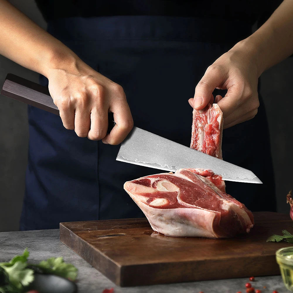 Mostodozo Honesuki Chef Knife Japanese Handmade Composite Steel