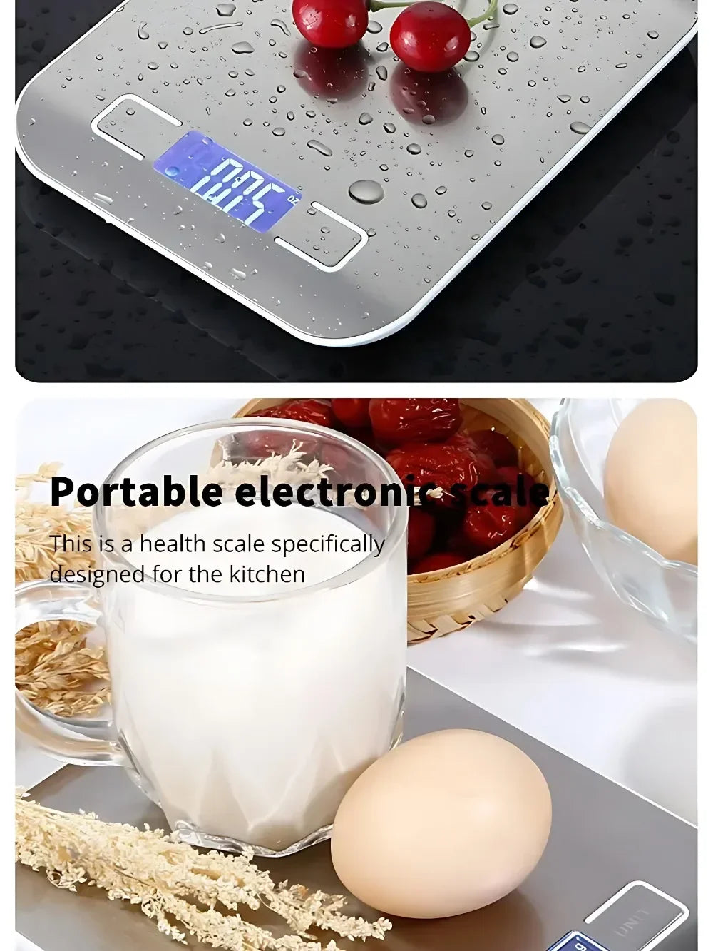 Digital Scale Multi-Function Weighing Scale Lcd Display Usb