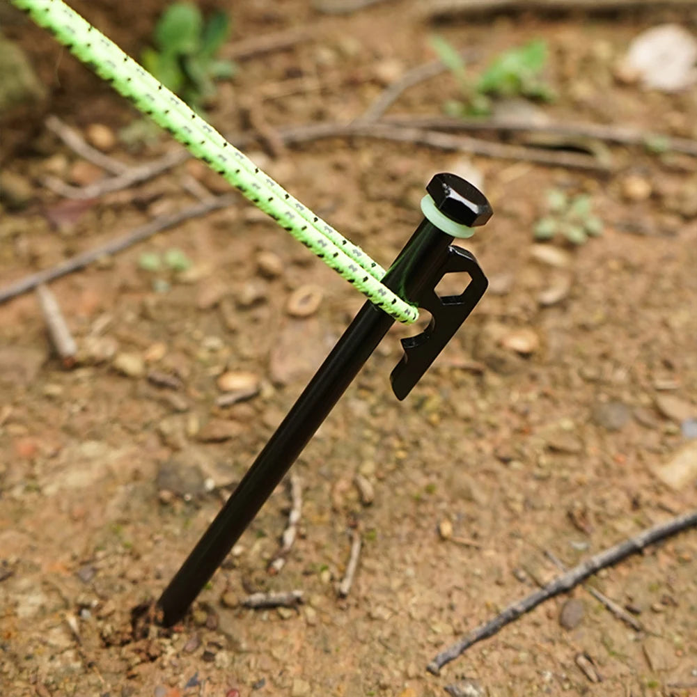 8pcs Tent Pegs Forged Steel Tent Pegs Heavy