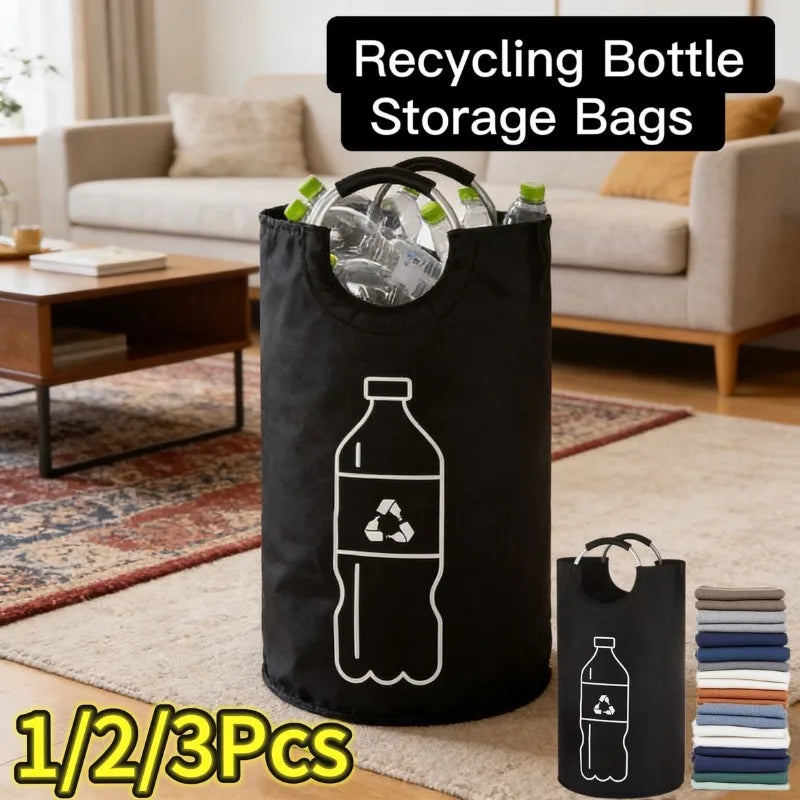 1-3pcs Folding Storage Bag 82l Large Capacity Empty